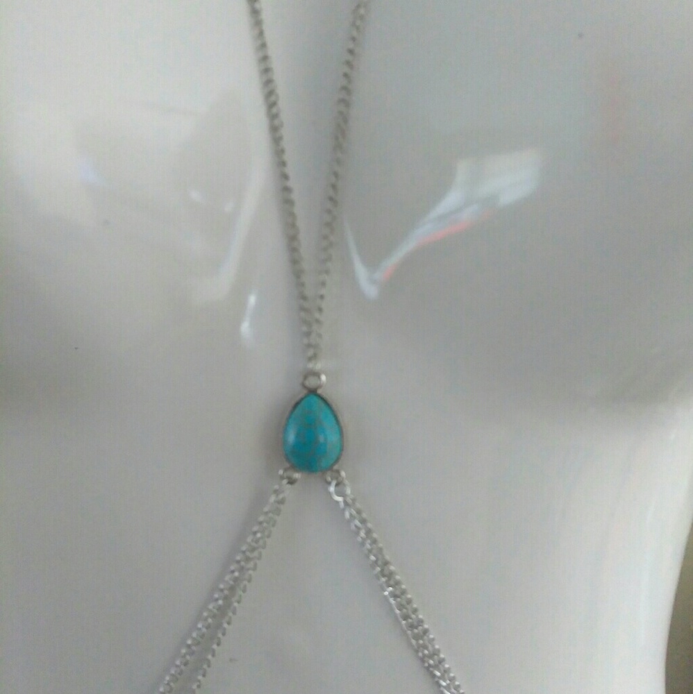 Final price-Last one🔥Turquoise boho body jewelry - Picture 3 of 4
